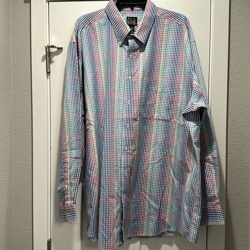 Jos.A.Bank Men’s dress shirt. XXL long sleeve
